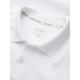 Ombre BASIC men's single color pique knit polo shirt - white | shoptok.hr