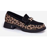 VINCEZA Suede Ladies Moccasins Panther Black 66791 | shoptok.hr