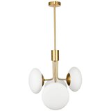 Vidik 21782 LUSTER ZLATNI S BIJELIM KUGLAMA GOLD | shoptok.hr