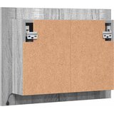  LED kupaonski ormarić s ogledalom boja hrasta 60x12x45cm drveni | shoptok.hr