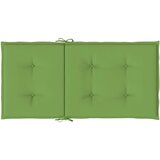  Jastuci za stolice 2 kom prošarano zeleni 100x50x4 cm tkanina | shoptok.hr