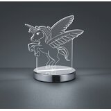 Tri O Namizna svetilka LED v svetleči srebrni barvi (višina 17 cm) Karo - Trio | Shoptok.si