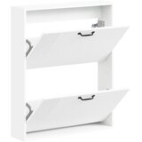  Ormar za cipele na zidu HAARLEM 71 x 17 x 86 cm Bijela - Bijela | shoptok.hr