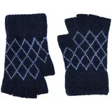 Art of Polo Woman's Gloves Rk22241 Navy Blue