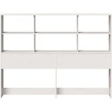 vidaXL Uzglavlje sa spremištem bijeli 140 cm od masive borovine | shoptok.hr