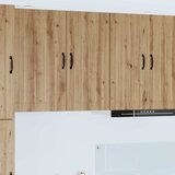 vidaXL Zidni kuhinjski ormarić Zidne Umjetnički hrast 40 x 31 x 80 cm Cijene
