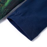  Dječja haljina s dugim rukavima modra 128 | shoptok.hr