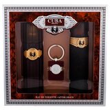 Cuba Gold darilni set toaletna voda 100 ml + vodica po britju 100 ml + obesek za ključe za moške Cene