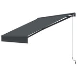STIL Tenda Polukazetna Astra 3,95x3m, tamno siva | shoptok.hr