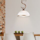  Luster na šipci COBRA 1xE27/60W/230V prečnik 30 cm bronza/patina | Eponuda.com