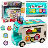 Interaktivni edukativni bus sorter svjetla zvuče tirkizno | shoptok.hr