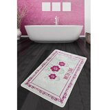 Lessentiel Maison Kupaonska prostirka s cvijetom, 80x100cm, Sivo-roza | Eponuda.ba