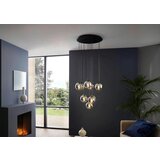 Eglo ariscani visilica/10, e27, prečnik 655, crna/crno staklo | ePonuda.com