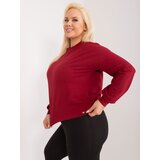 BASIC Feel Good Sweatshirt-RV-BL-6317.94-burgundy | Shoptok.si