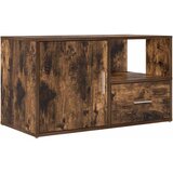  Kutni ormarić boja dimljenog hrasta 200x40x45 konstruirano drvo | shoptok.hr