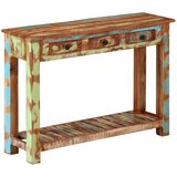  Konzolni stol 110 x 30 x 76 cm od masivnog obnovljenog drva | shoptok.hr