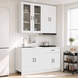  Kuhinjska jedinica LUCCA 4 kom. Bijela visokog sjaja | shoptok.hr