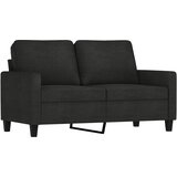  4-dijelni set sofa s jastucima crni od tkanine | Eponuda.ba