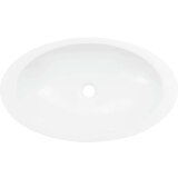 vidaXL Umivaonik od lijevanih minerala/mramora 59,3x35,1x10,7 cm bijeli | shoptok.hr