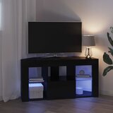  Kotni LED TV ormar Crna 100 x 40 x 50 cm Konstruirano drvo | shoptok.hr