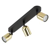  LED RGBW prigušiva spot svetiljka TOP 3xGU10/6,5W/230V 2700-6500K crna/zlatna | Eponuda.com