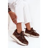 Boto Insulated Women's Sneakers on Platform Brown Juvira Cijene