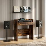 Dj stol Dimljeni hrast 62 x 45 x 102 cm Konstruirano drvo | shoptok.hr