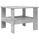  Klubska miza Betonsko siva 57 x 55 x 45 cm Konstruiran les, (5000120422) | Shoptok.si