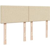  Krevet s oprugama i madracem krem 140x200 cm od tkanine | shoptok.hr
