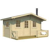 Male kuće Sauna kućica MODERNI PIHASAUNA 15 470 × 234 cm sa šindrom | shoptok.hr