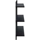 Zidna polica Crni hrast 102 x 13.5 x 58 cm Konstruirano drvo | shoptok.hr