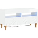 3-dijelni LED TV kabinet Bijela visokog sjaja Konstruirano drvo | shoptok.hr