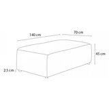 Bobochic Paris Svijetlo sivi modularni tabure od bouclé tkanine Megeve – | shoptok.hr