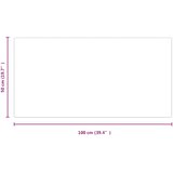 Staklena ploča za kamin *Transparent*an 100 x 50 cm Stakl | Eponuda.com