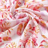 BabyOno Bambus tetra pelene Boho lišće, roza | shoptok.hr