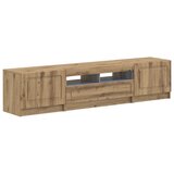  5-dijelni LED TV ormarić Hrast artisan Konstruirano drvo - Hrast artisan 81 cm | shoptok.hr