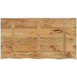 vidaXL Mizna plošča 120x60x3,8cm naraven rob trden robusten mangov les | Shoptok.si