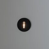 Kanlux 90794 - LED svetlo za stepenište sa senzorom MAGNIK LED/1,7W/230V CCT, crno, okruglo | Eponuda.com