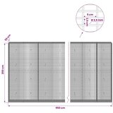  Gabion s žicom debljine 3 5 mm i mrežom 5x2 5 cm 950x30x200 cm - 30 cm 200 cm 950 cm | shoptok.hr