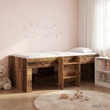 Kreveta za visoko spavanje djece 2 pcs Staro drvo 98.5 x 200 cm | shoptok.hr
