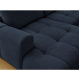 Bobochic Paris Tamno plava sklopiva/s prostorom za odlaganje kutna garnitura (s desnim kutom/u obliku slova "U") Fuji – | shoptok.hr
