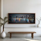 WALLXPERT FAH143-150 Multicolor Decorative Framed MDF Painting | Eponuda.com