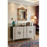 Hanah home komoda Ilay 120, 120 cm, antracit / travertin / srebrna | Eponuda.com