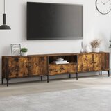 TV ormarić s ladicom boja hrasta 200x25x44 cm konstruirano drvo | Eponuda.ba