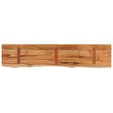 vidaXL Stenska polica 120x20x2,5 cm pravokotna akacija naraven rob, (5000269131) | Shoptok.si