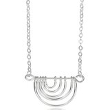 IZMAEL Ogrlica EL-21141 - Srebrna | Shoptok.si