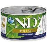 N&d vlažna hrana za odrasle pse, jagnjetina i borovnica, 140g