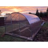  Modularni čelični plastenik Gaudi,10 mx3.14m, polikarbonat 4 mm , razmak između lukova 0.67m | shoptok.hr