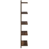  Zidna polica Dimljeni hrast 30 x 15 x 100 cm - Dimljeni hrast 1 30 x 15 x 100 cm (5 etaža) | shoptok.hr