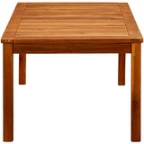  Vrtni stolić za kavu 110 x 60 x 45 cm masivno bagremovo drvo | shoptok.hr